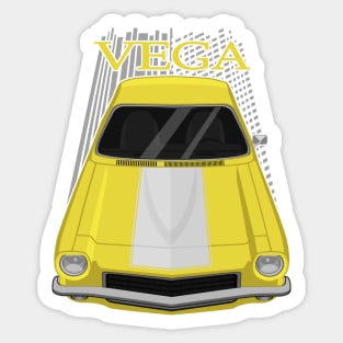 Chevrolet Vega GT 1971 - 1973 - yellow Sticker
